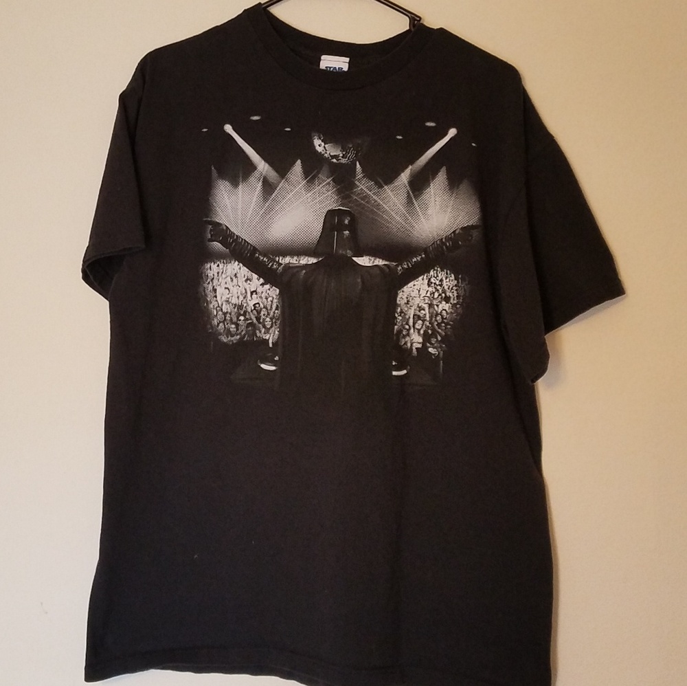 DJ Darth Vader Black Tshirt